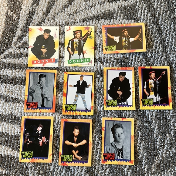 Vintage Collectible New Kids on the Block trading cards - Picture 9 of 9